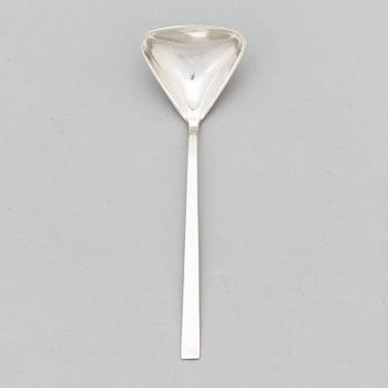 Bertel Gardberg, a silver 'Birgitta' caviar spoon, Hopeatehdas, Helsinki 1962.