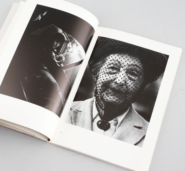 A book Christer Strömholm, design Sune Nordgren, Kalejdoskop förlag,1986.