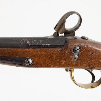A Danish perussion pistol, m/1848, Kronborgs faktori, 1850.