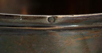KAROTT, silver, otydliga stämplar, svensk importstämpel, 1800-tal.
