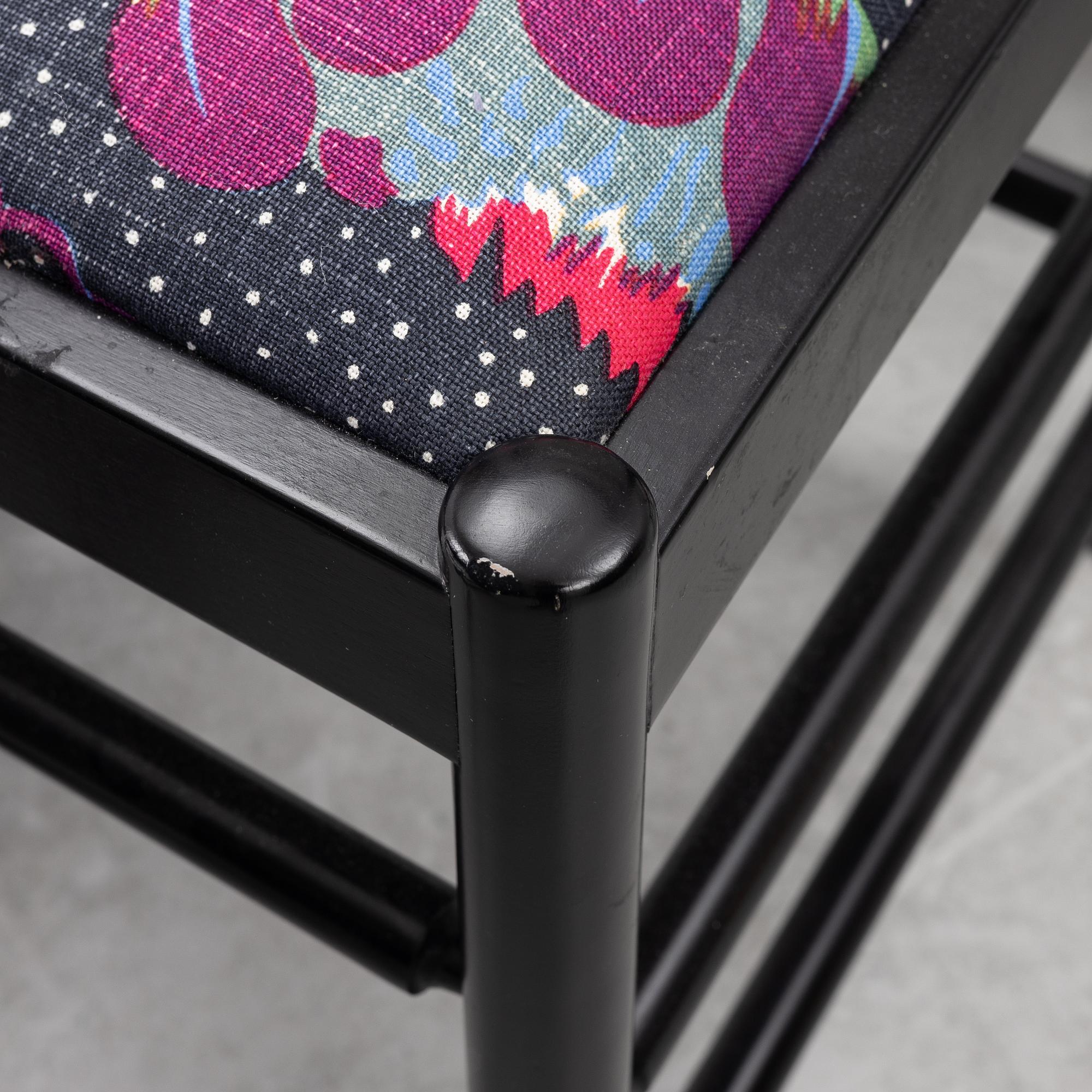 Josef Frank, chairs 6 pcs, model 2025, Svenskt Tenn Company.