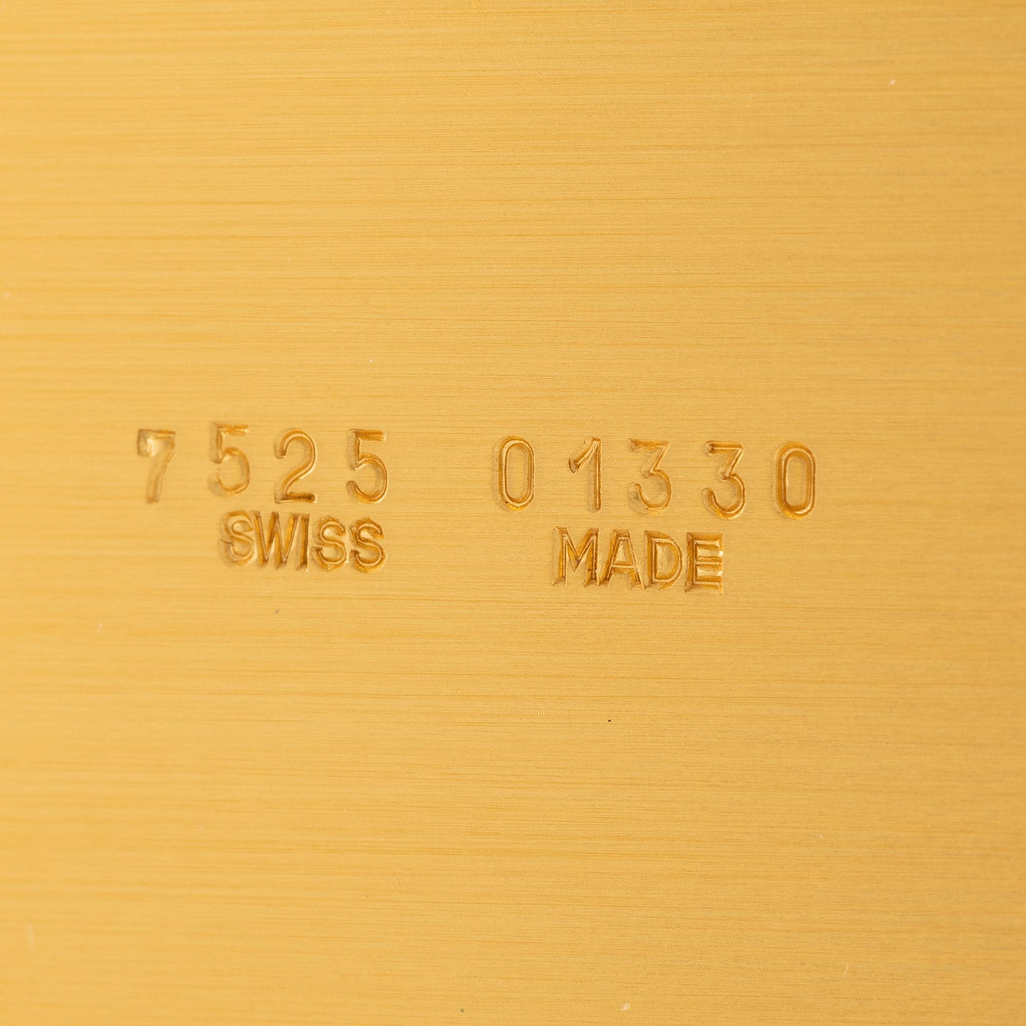 Cartier, Santos de Cartier "Pendulette", table clock, approx. 67 x 85 x 28 mm.