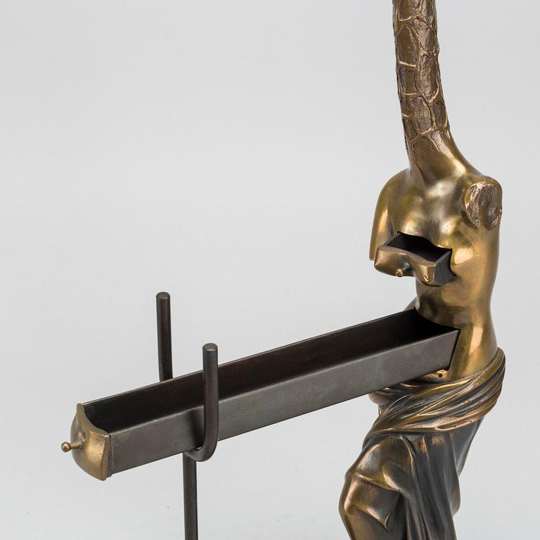 SALVADOR DALI, sculpture, bronze, signed and numbered 339/1500, Venturi Arte, Bologna Edition Euro Art, Wien.