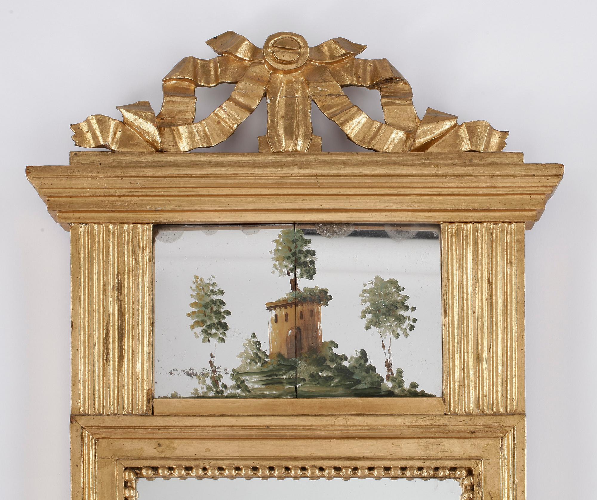 SPEGEL. Gustaviansk, 1700-talets andra hälft.