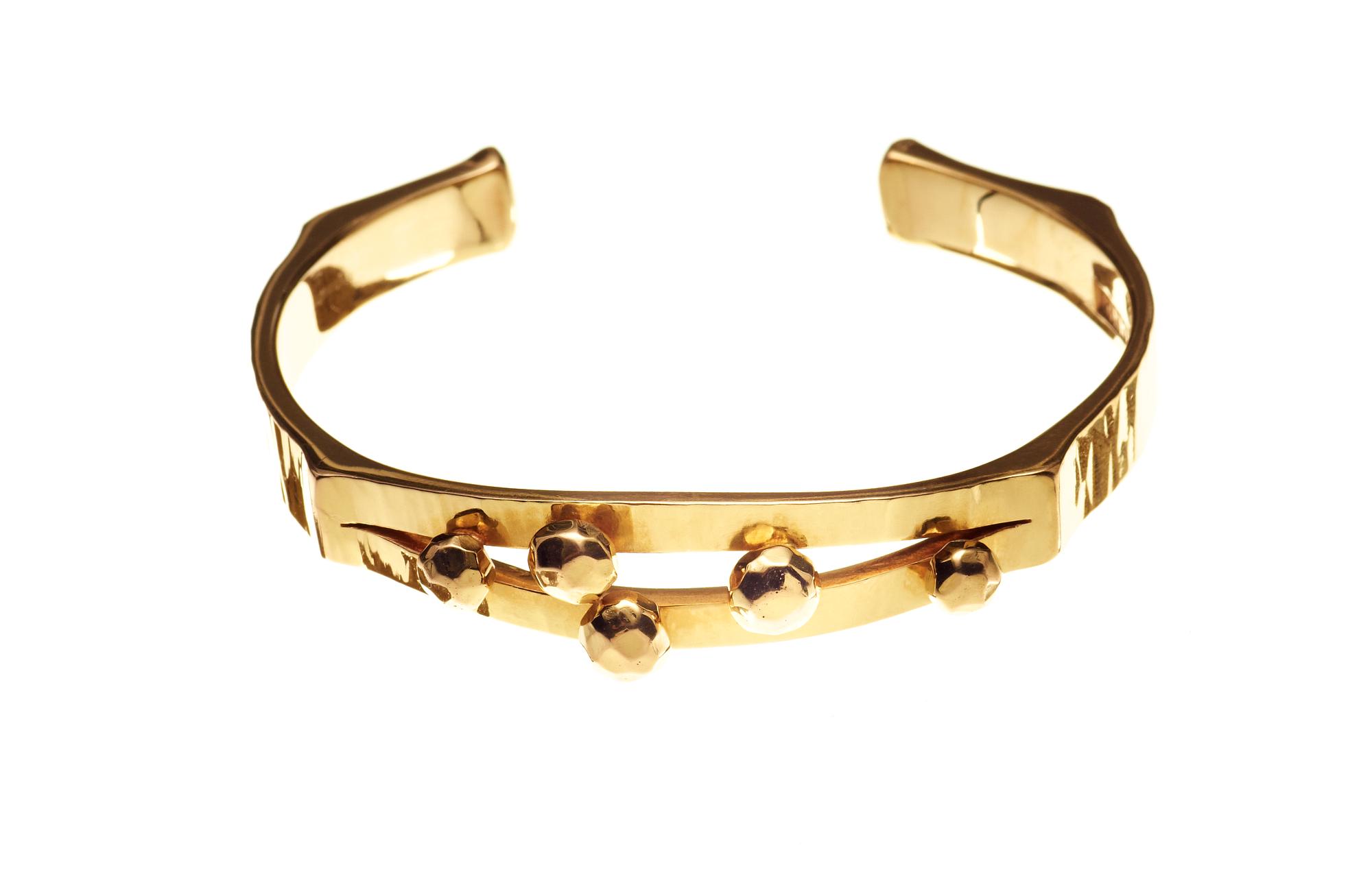 A Claes Giertta 18k gold bangle, Stockholm 1977.