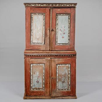 SKÄNKSKÅP, allmoge, 1800-tal.