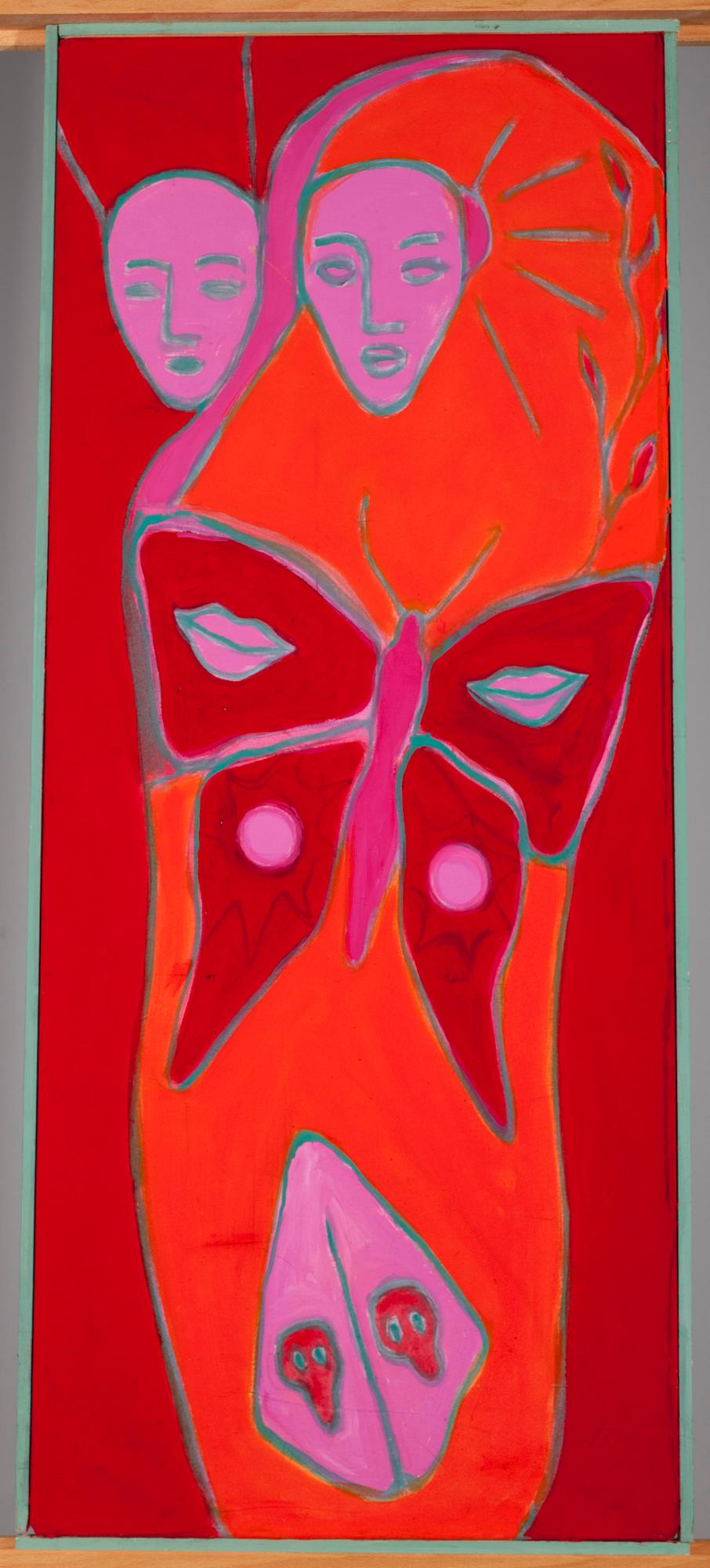 ELINA LIIKANEN, akryl på duk, a tergo signerad och daterad 1993.