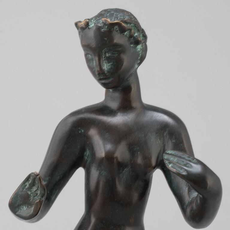 CARL MILLES, after, a patinated bronze sculpture from Millesgården.