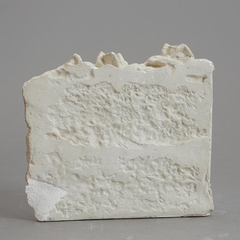 CLAES OLDENBURG, skulptur, gips, otydlig märkning.