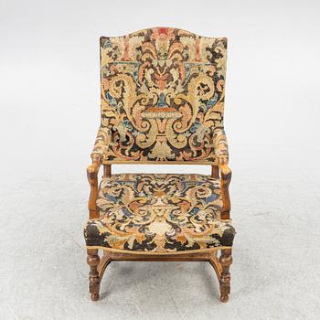 Armchair. Baroque, circa 1700.