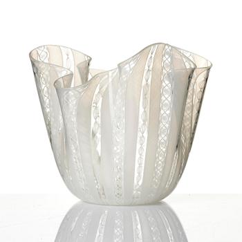 Paolo Venini & Fulvio Bianconi, A 'Fazzoletto' glass vase, Murano Italia.