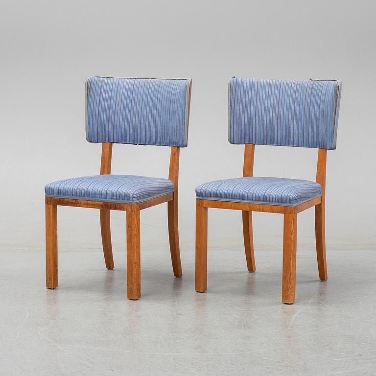 Stolar, 6 st, funkis, 1930/40-tal.