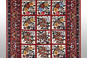 A carpet, Bakthiari, ca 190 x 140 cm.