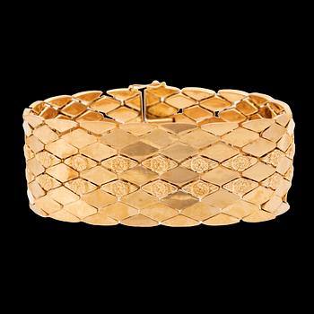 Bracelet 18K gold Vicenza Italy.