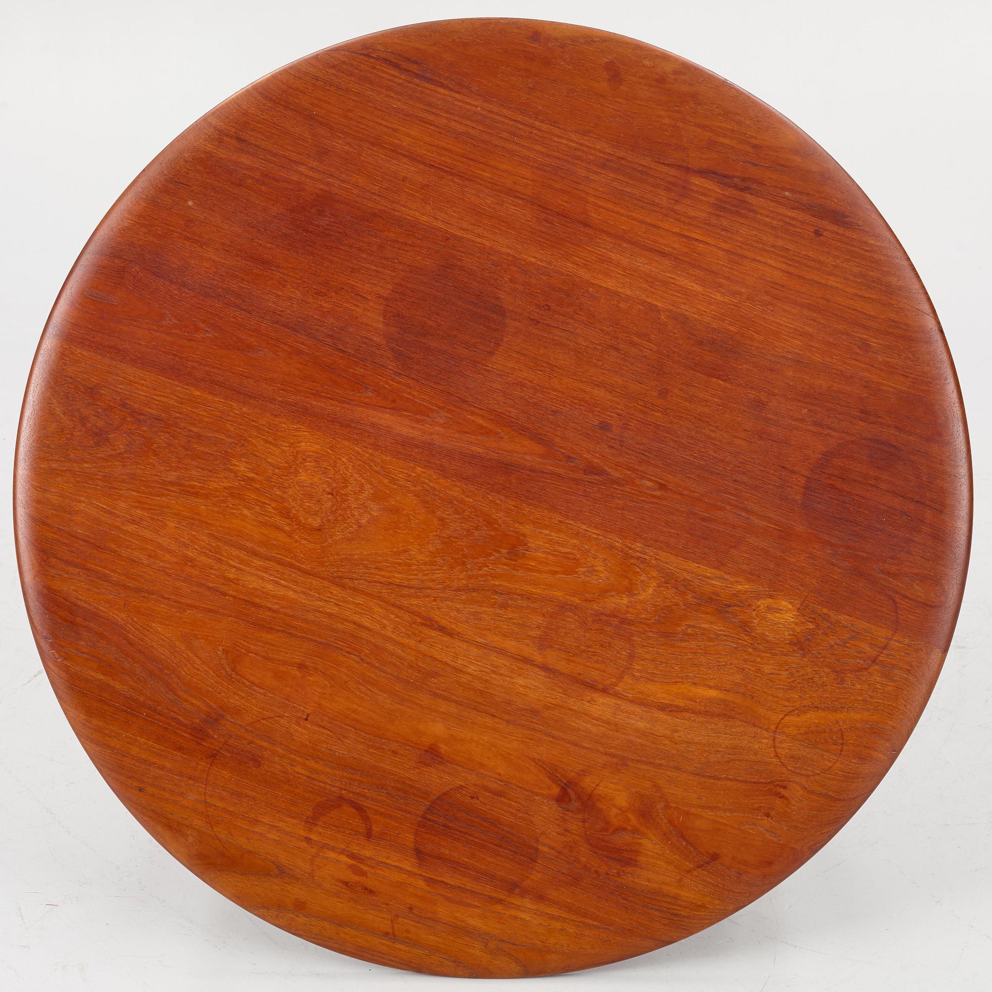 Peter Hvidt & Orla Mølgaard Nielsen, a 'Minerva' coffee table, France & Daverkosen, Denmark, 1950s.