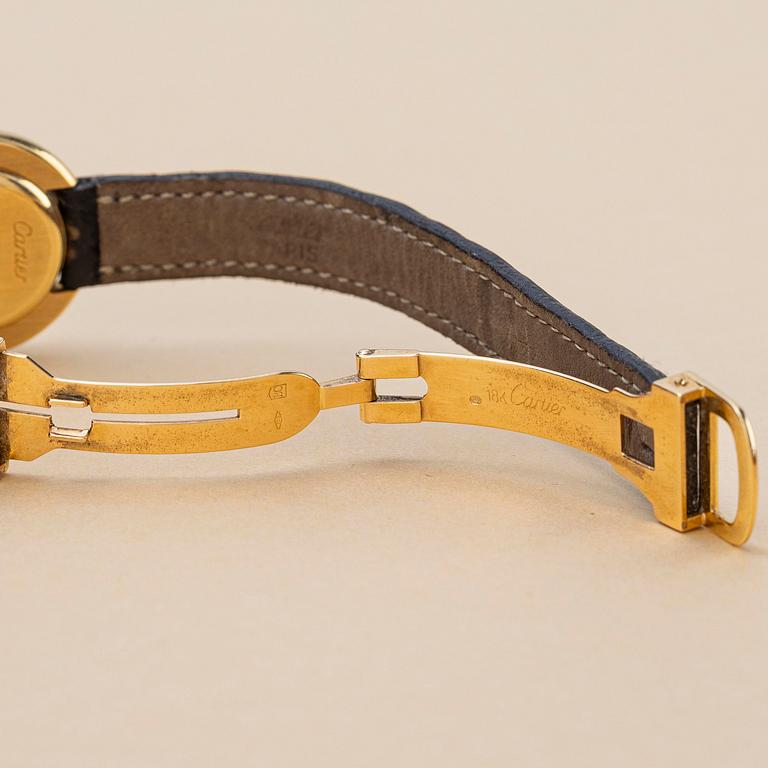 Cartier, Vendôme, "Paris Dial", "Small model", ca 1980.