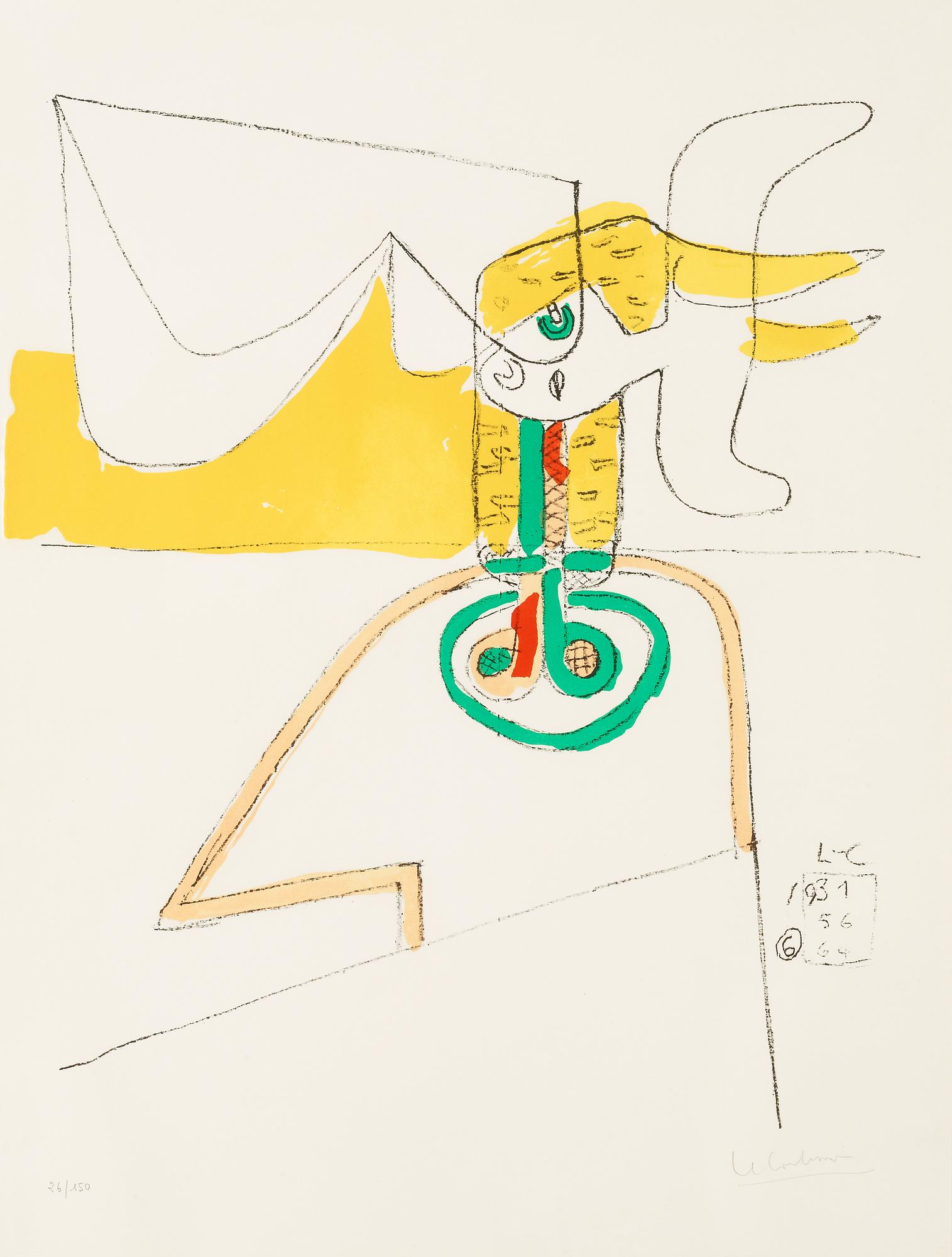 Le Corbusier (Charles-Édouard Jeanneret), "Taureau 6".