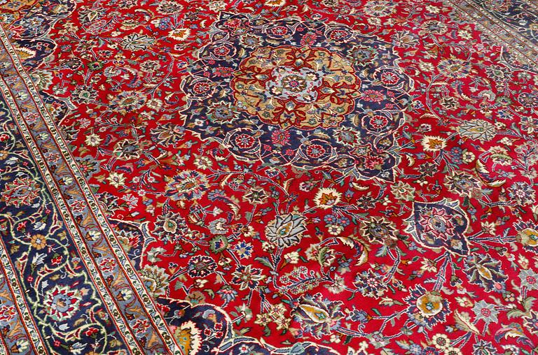 A carpet, Mashad, ca 350 x 250 cm.