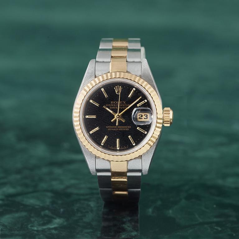 ROLEX, Oyster Perpetual, Datejust, Chronometer, armbandsur, 26 mm,