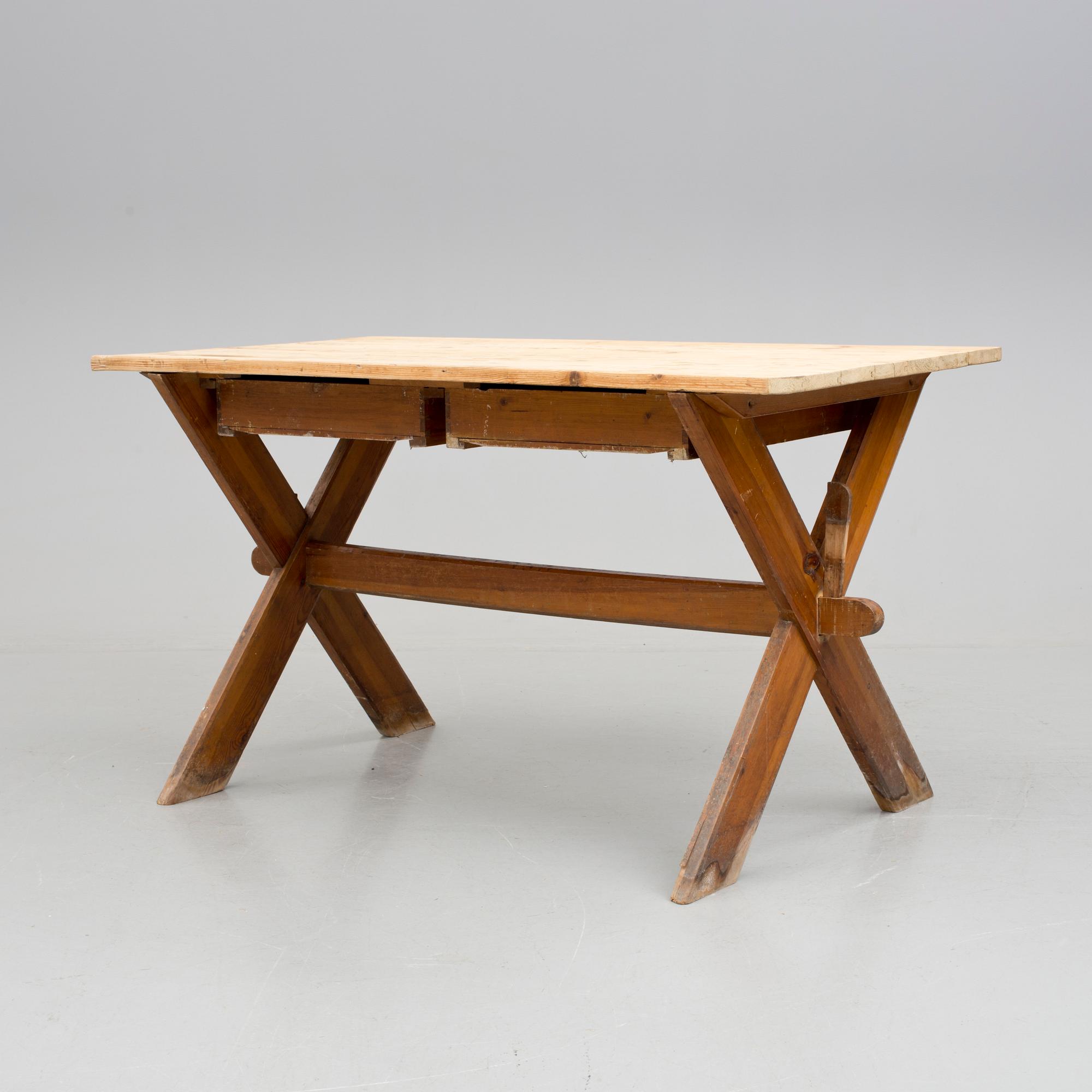 BOCKBORD, 1800-talets andra hälft.