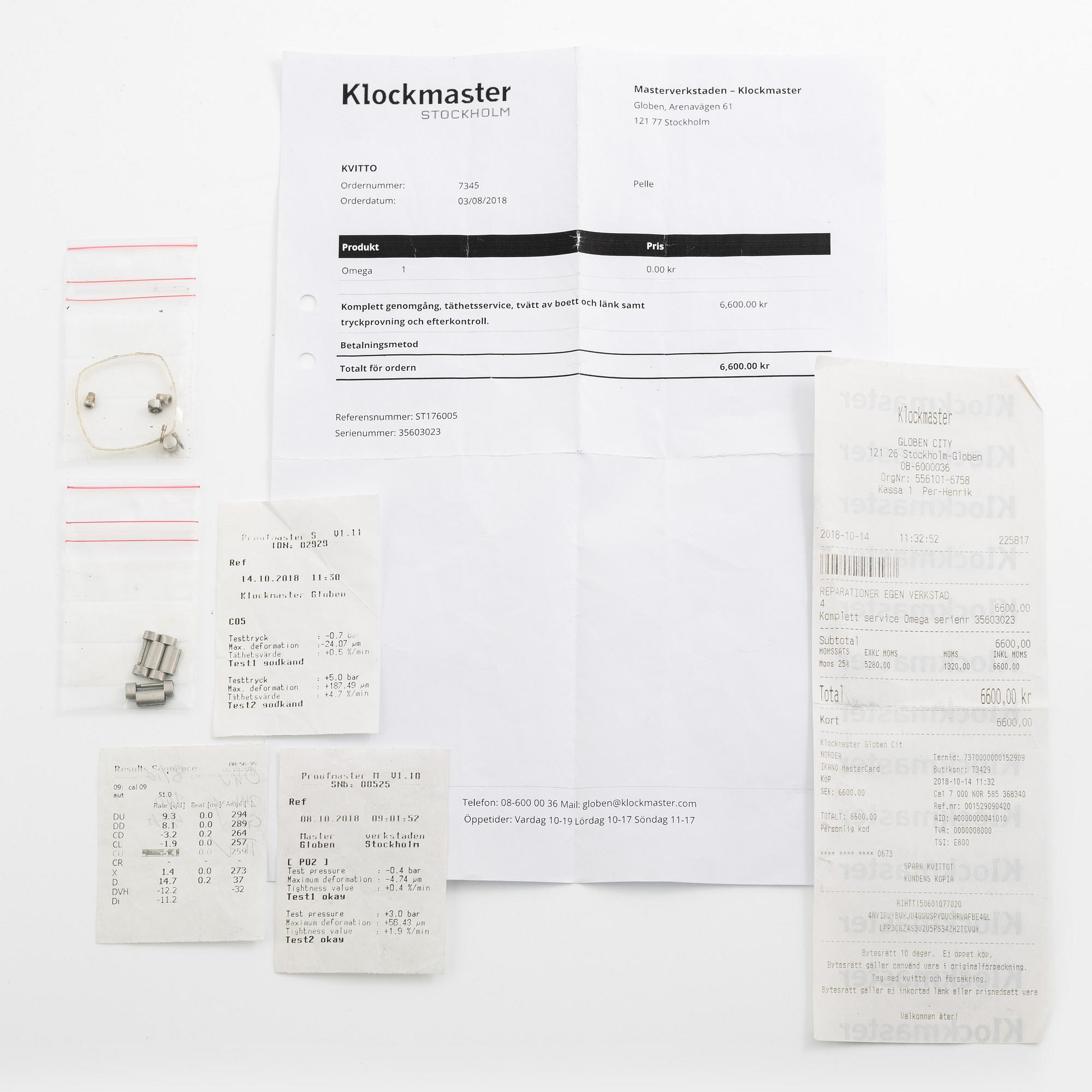 Omega, Seamaster, chronograph, 42 x 49 mm.