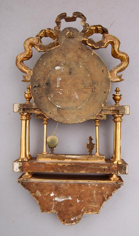 VÄGGPENDYL, gustaviansk, omkring år 1800.