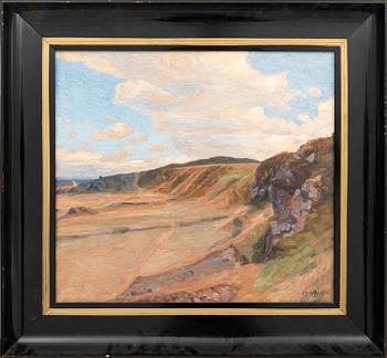 Anders Trulson, "Sommardag motiv från norra Skåne".