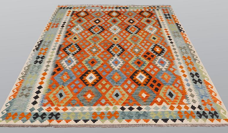 A carpet, Kilim, ca 291 x 203 cm.