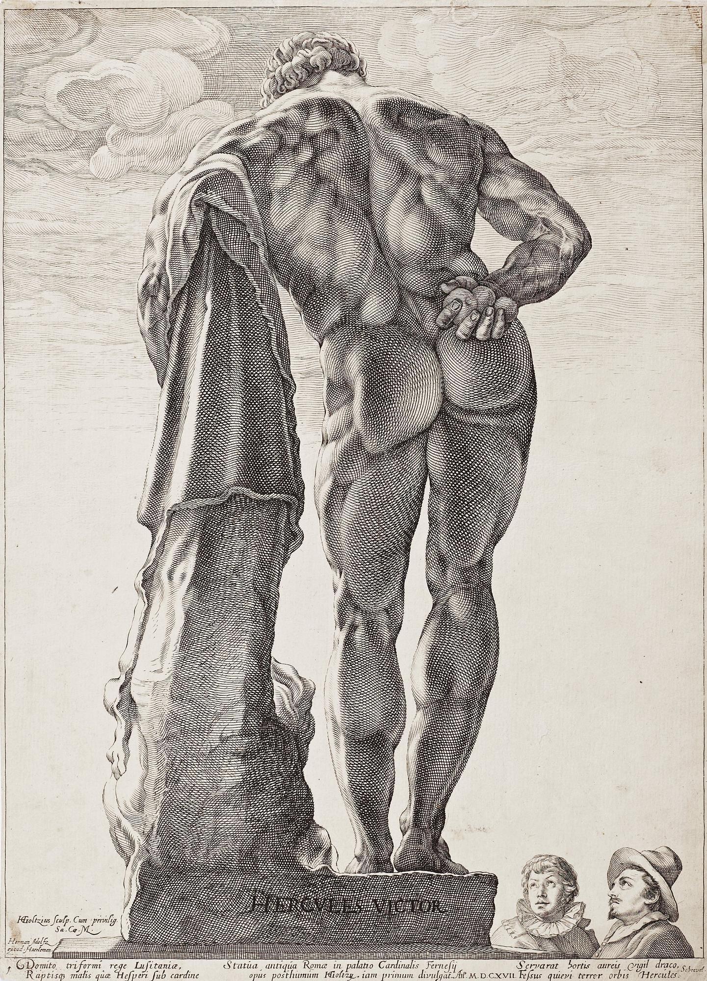 Hendrick Goltzius, "Hercules Farnese".