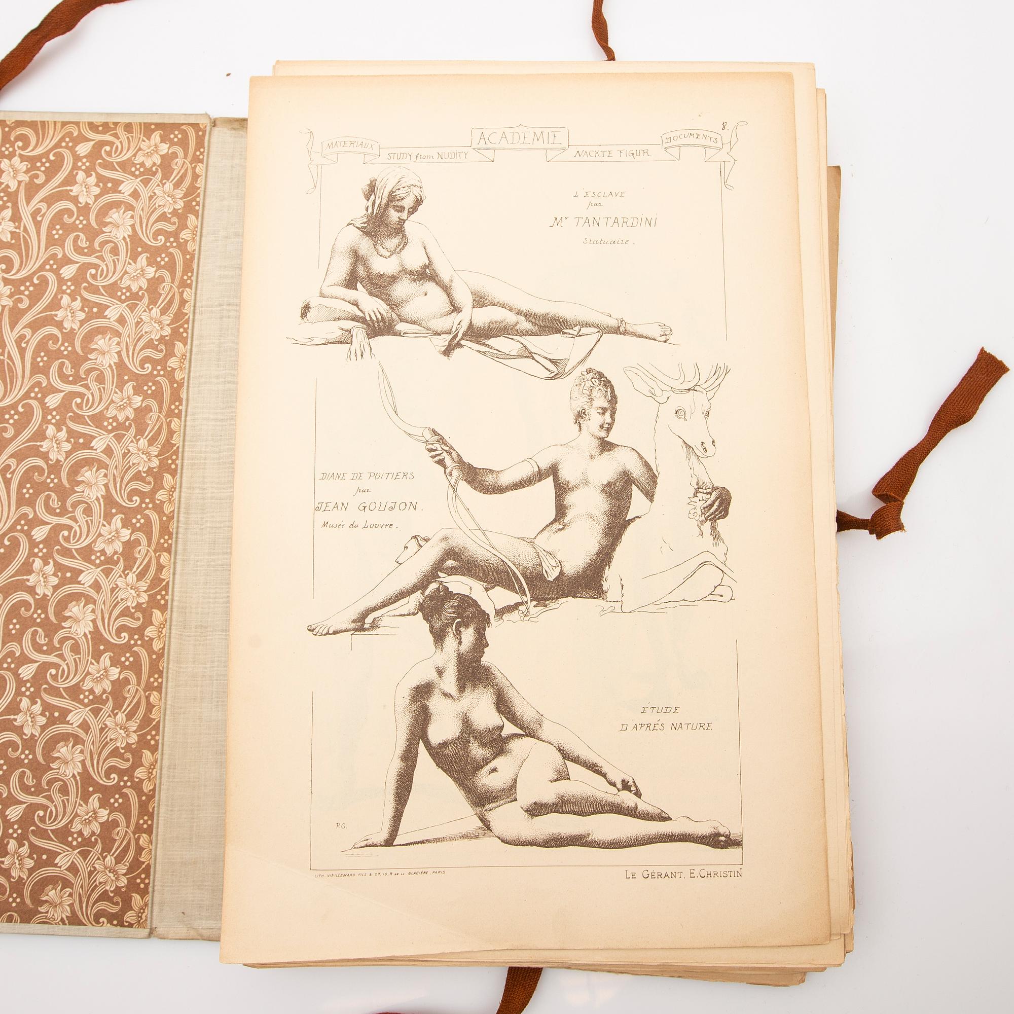 Architectural books, a series, 6 parts, Raguenet, "Matériaux et Documents D'architecture", 1912.