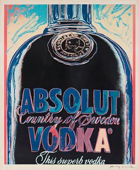 Andy Warhol, "Absolut Vodka".