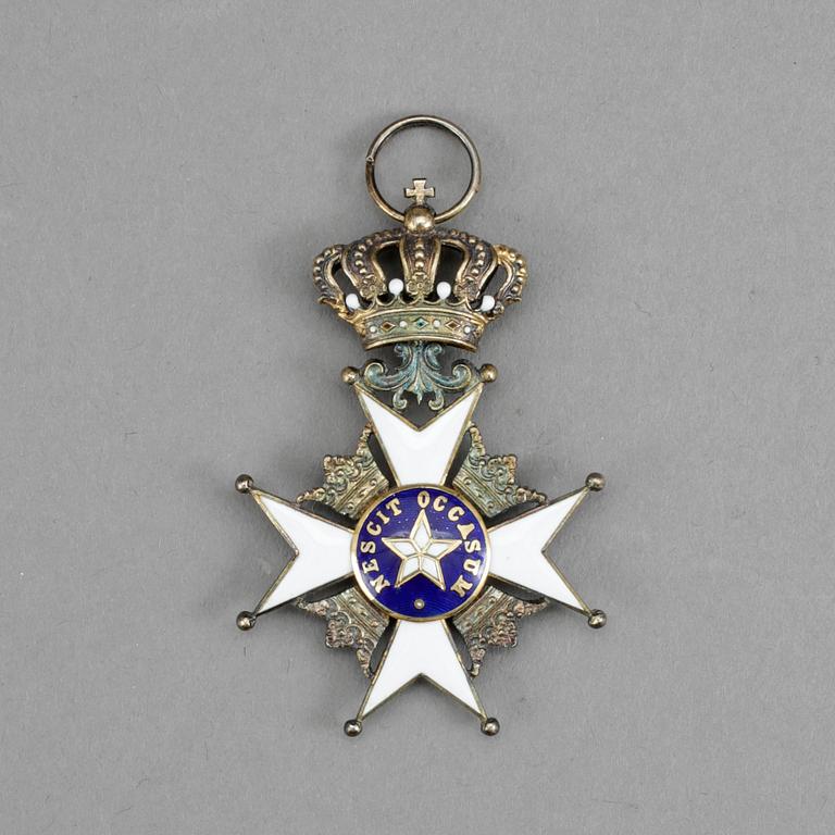 NORDSTJÄRNEORDEN, metall, 1900-tal.