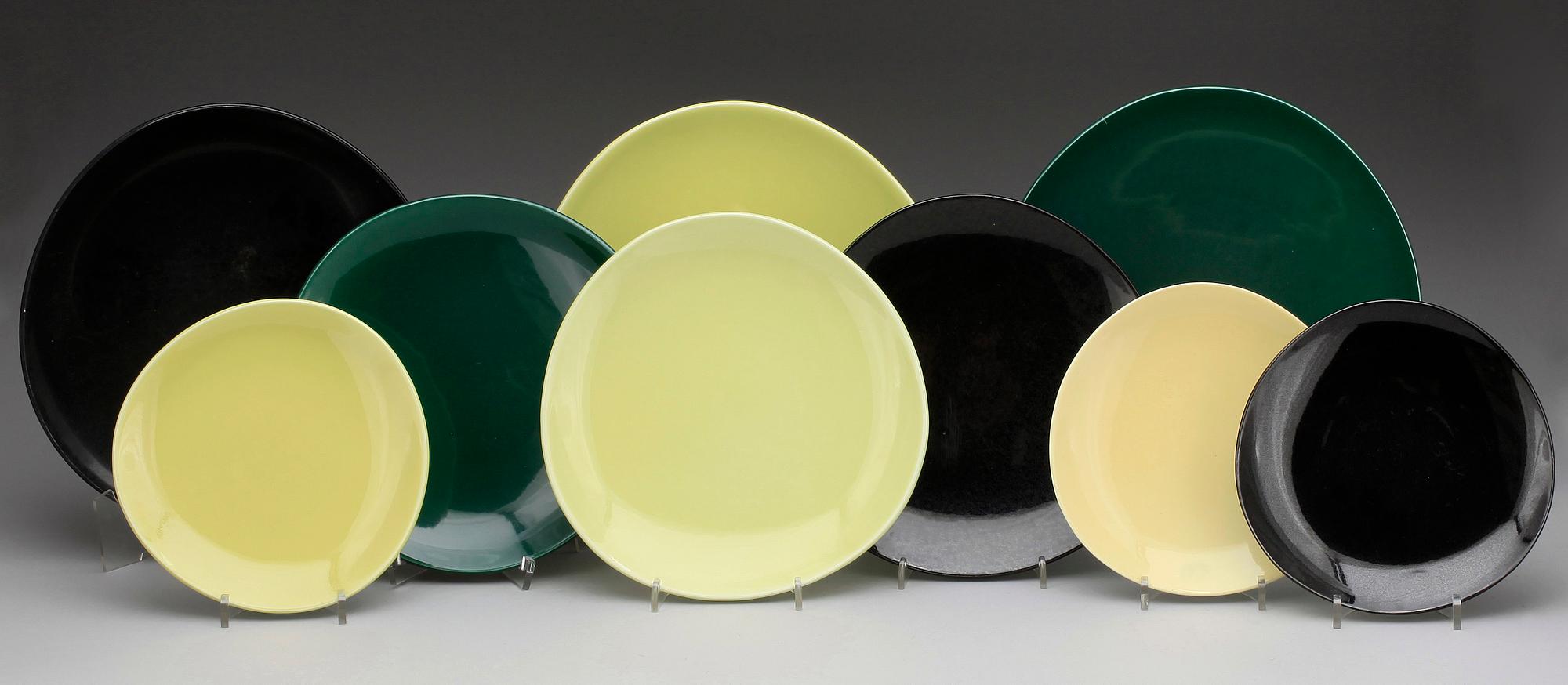 MATSERVIS, 86 delar, flintporslin, "Colorado" Stig Lindberg, Gustavsberg, formgiven 1955.