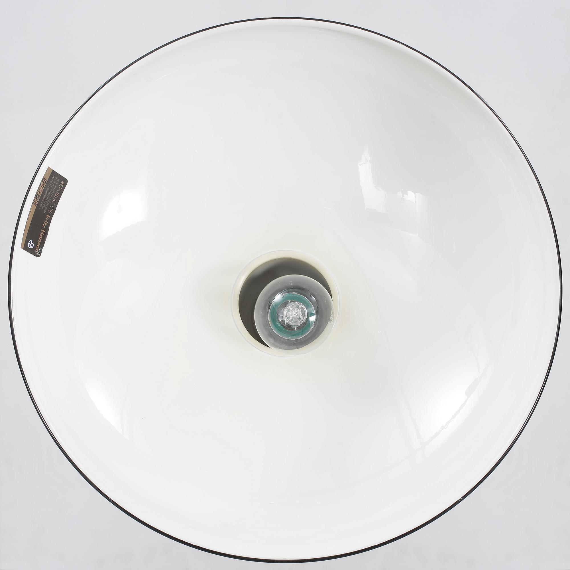 TAKLAMPOR, ett par, "Kaiser Idell 6631-P", Christian Dell, Fritz Hansen.