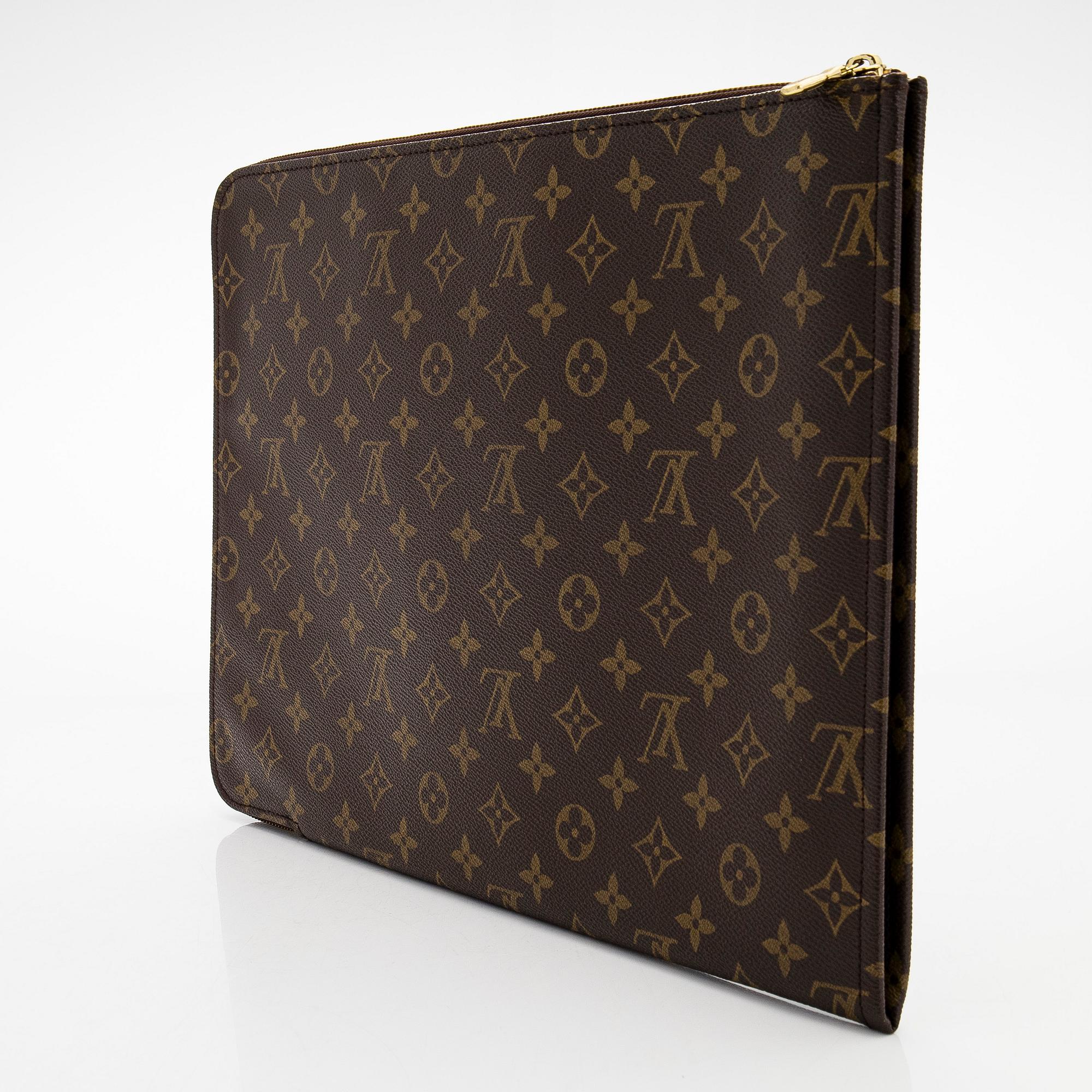 Louis Vuitton, a Monogram Canvas 'Poche Documents' document case.
