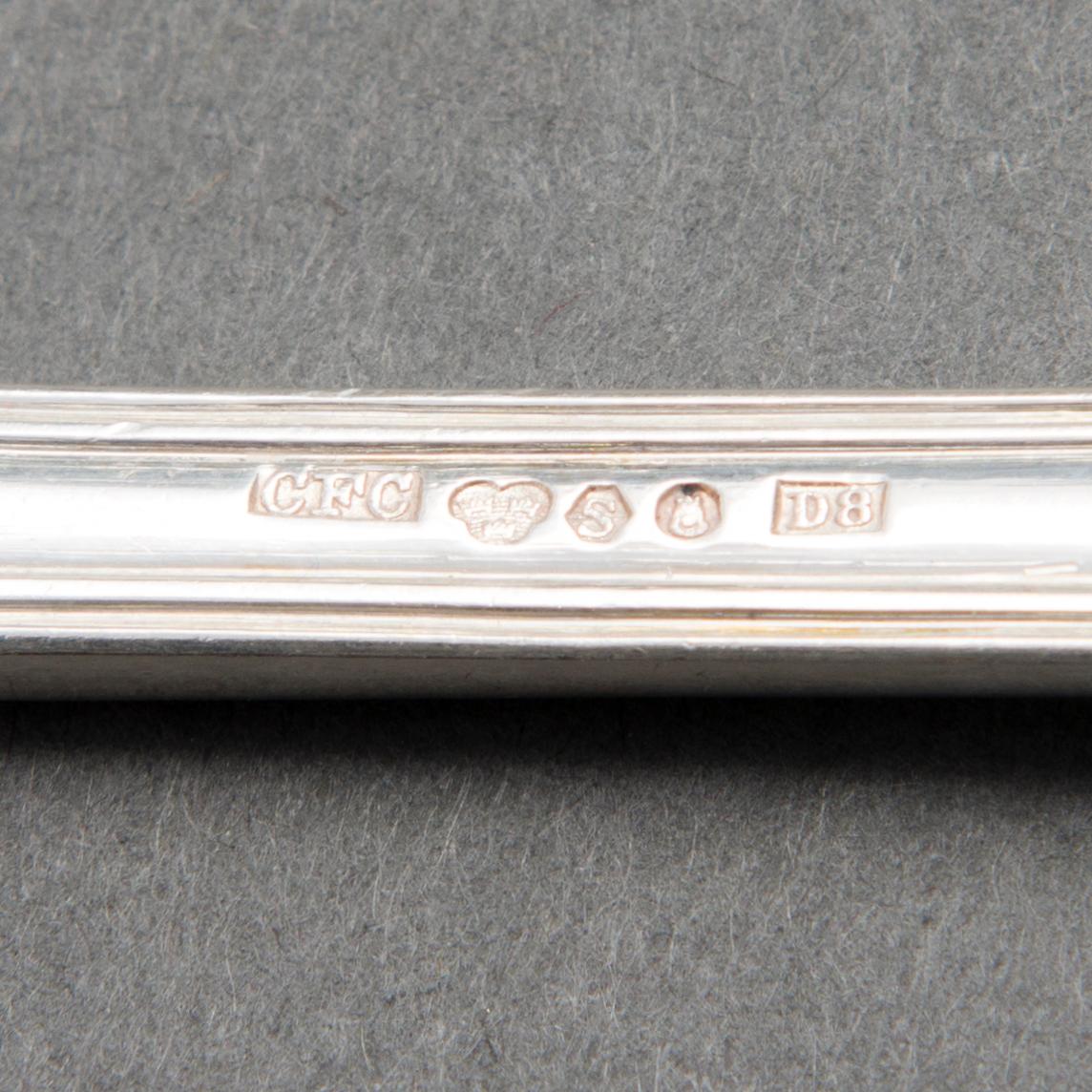 HAARUKOITA, 24+12 kpl, hopeaa, ruotsalaiset leimat, pääosin 1800-luku ja 1930.