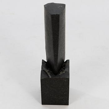 JARKKO ROTH, black granite, signed and dated -74.