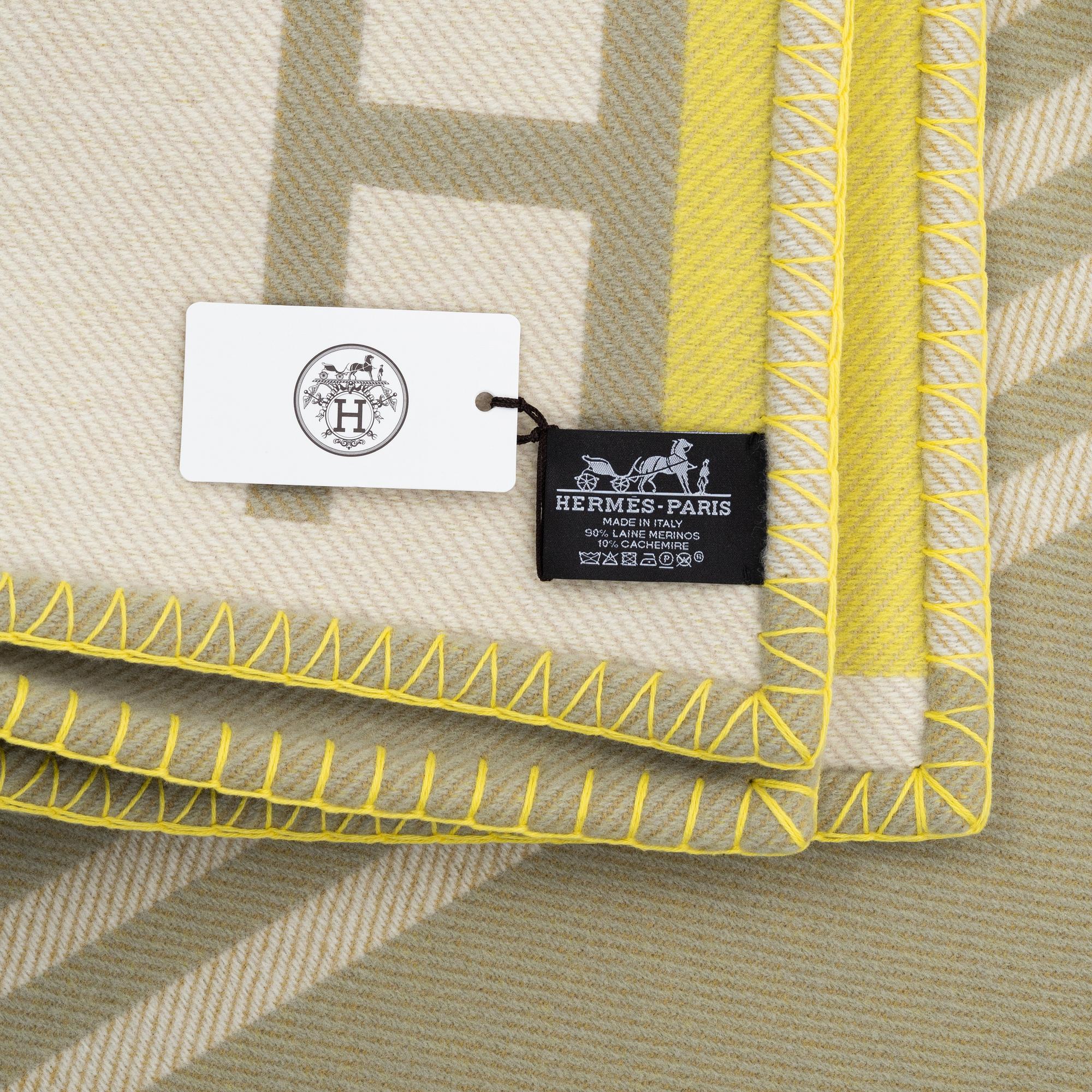 Hermès, throw, "Jacquard Ithaque".