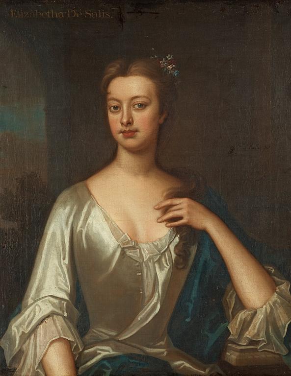 Gottfried Kneller Hans efterföljd, "Elizabetha De Salis".