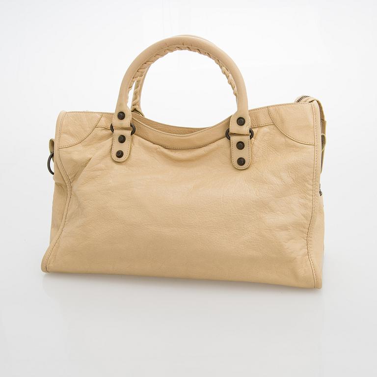 Balenciaga, a 'First' leather bag.