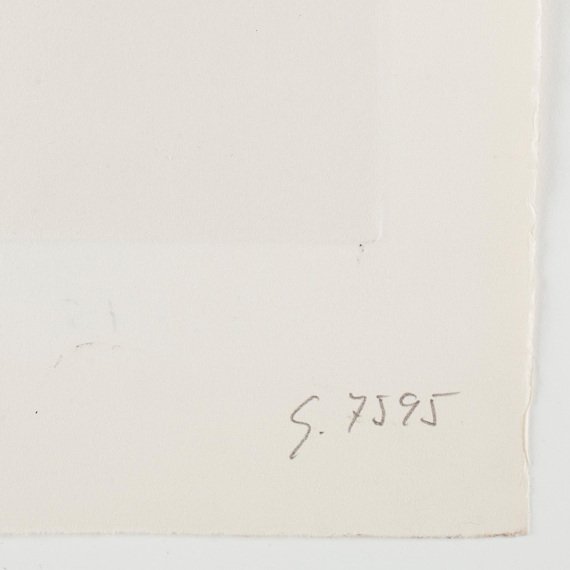 Serge Poliakoff, "Composition brune et rouge".