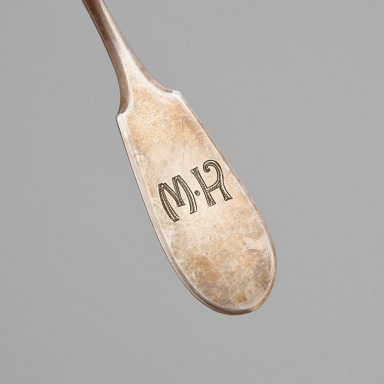 BESTICK, 32 delar, silver, mestadels Finland 1920-tal. Total vikt ca 1553 gram.