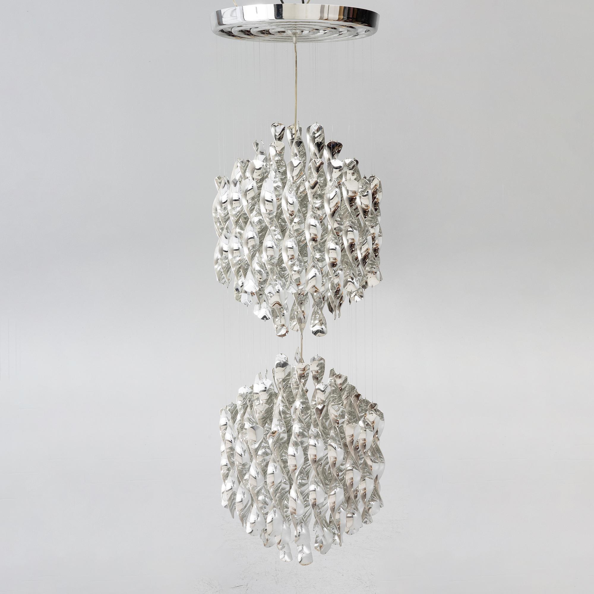 Verner Panton, taklampa, "Spiral SP2", Verpan.