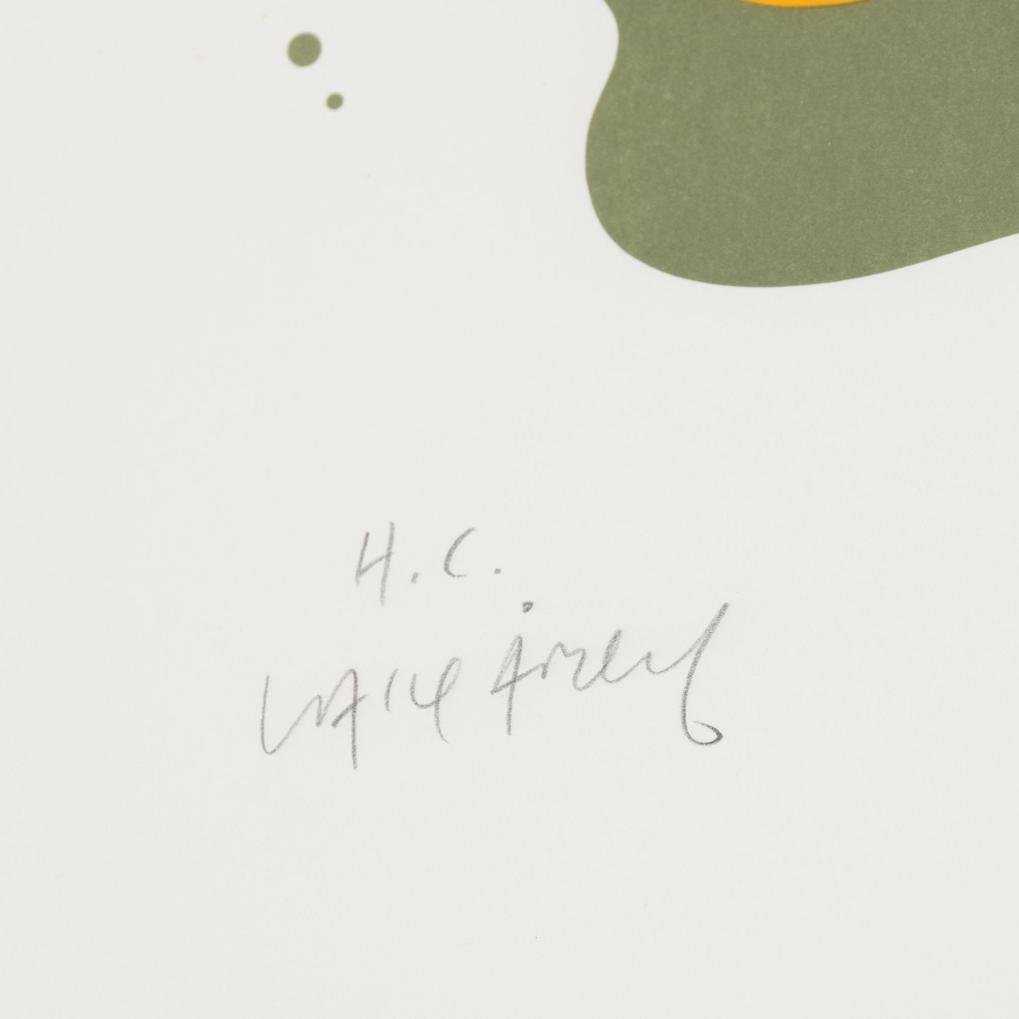 LASSE ÅBERG, litografi, signerad, HC-upplaga.