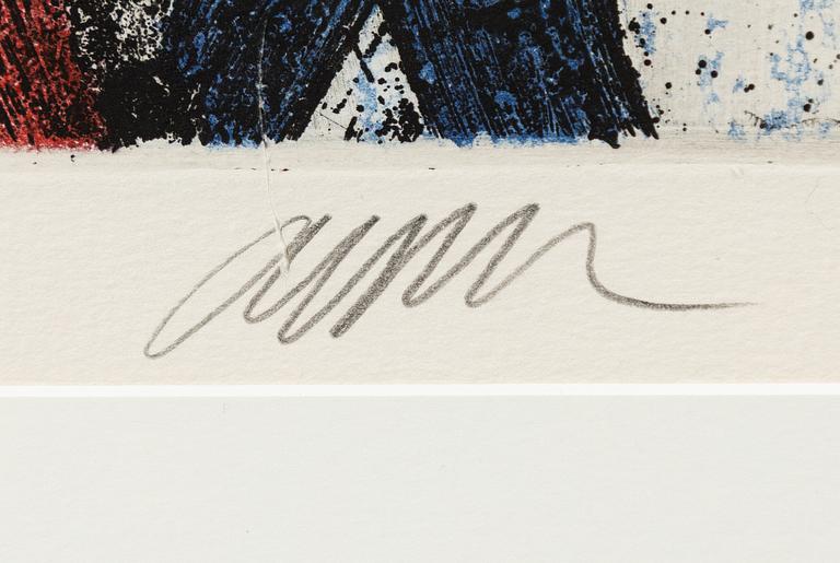 Arman (Armand Pierre Fernandez), "Les manches jaunes".