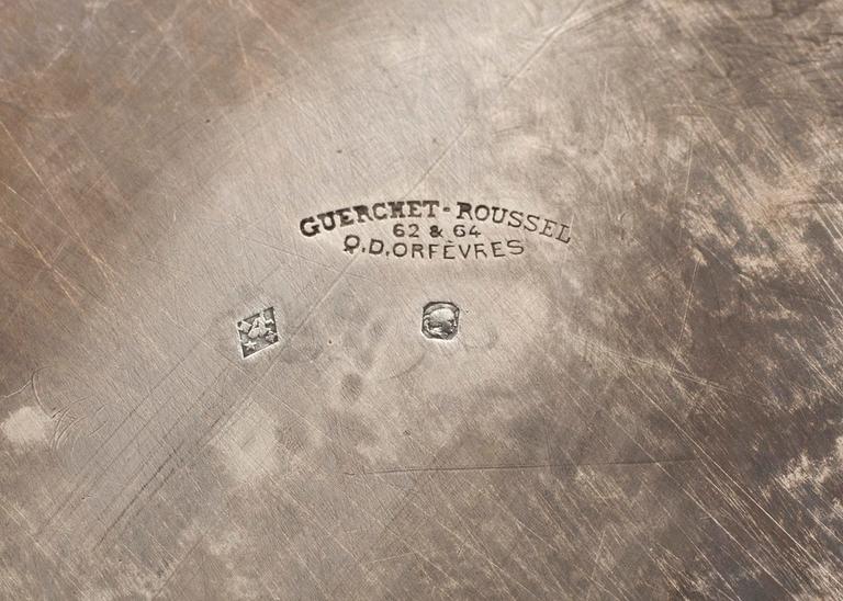 FAT, silver, Guerchet Roussel, Frankrike 1900-tal. Tot. vikt ca 906 g.