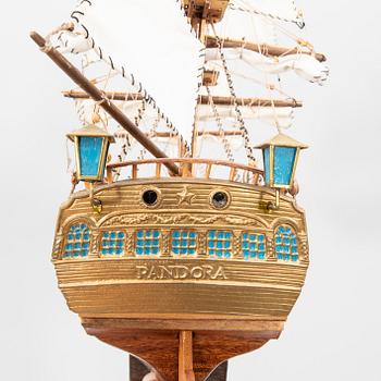 Modellbåt  "Pandora" 1900-talets senare del.