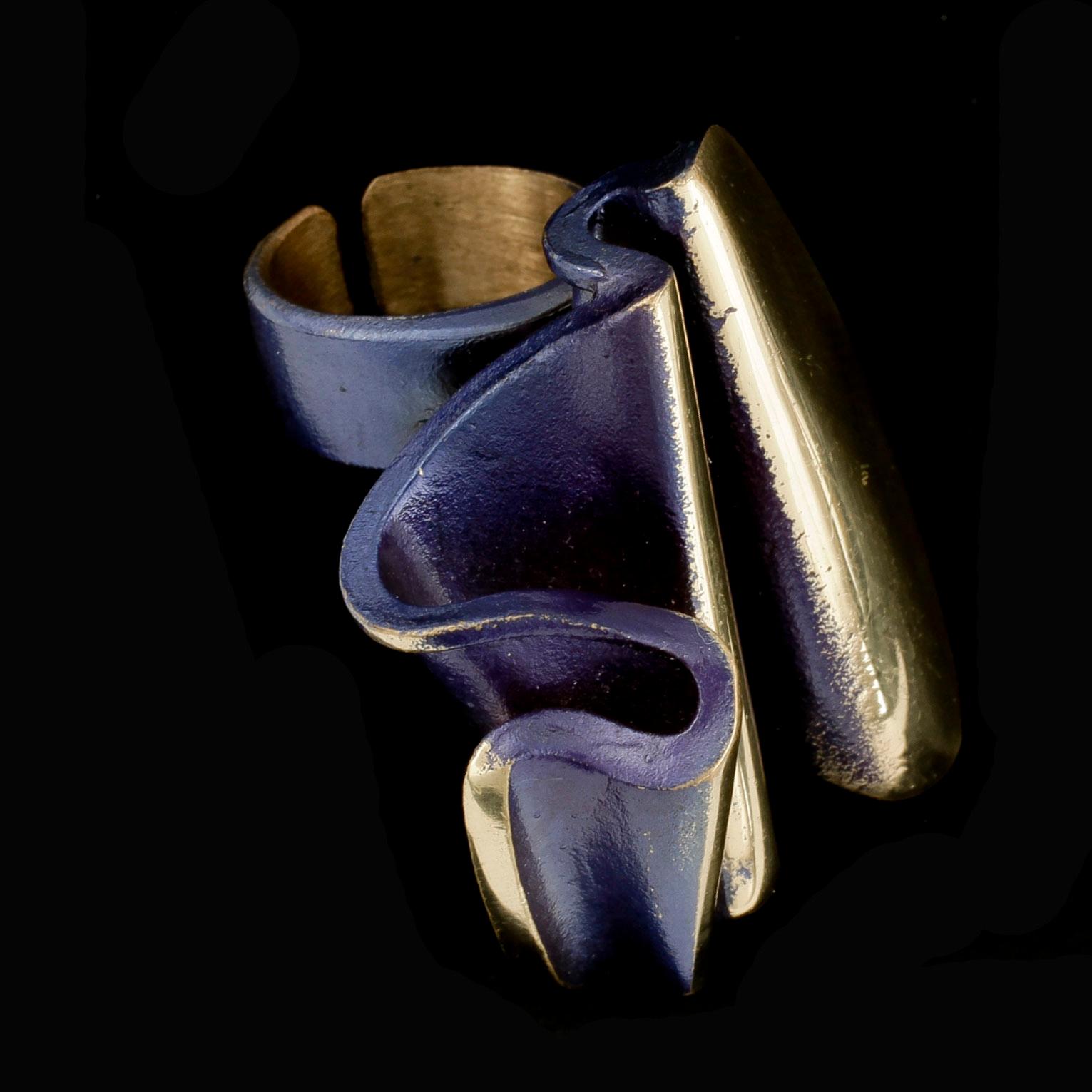 RING, eldbrons, "Isotta Frascini", Björn Weckström, Lapponia.