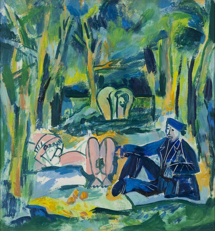 Louis Cane, Figurkomposition.