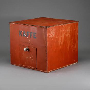 KAFFEBOX, plåt, 1900-talets första hälft.